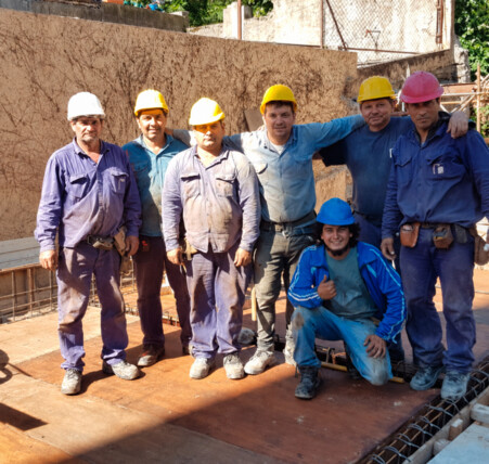 Equipo NALBA en obra